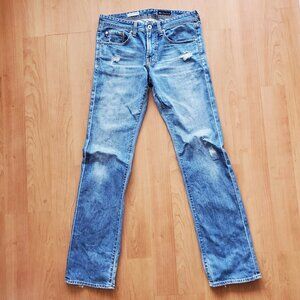 Distressed Theory x AG TheTambourine Jeans W32 x L33 Straight Leg